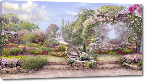 Романтический сад парк