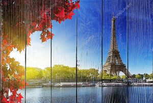 Цвет осени в Париже