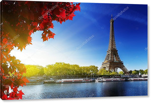 Цвет осени в Париже