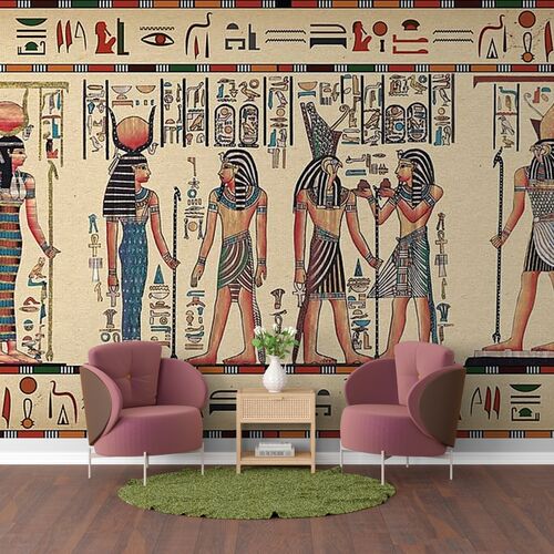Настенный рисунок с фараонами