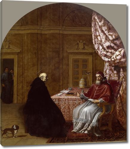 Кардучо Висенте. Урбан II и святой Бруно