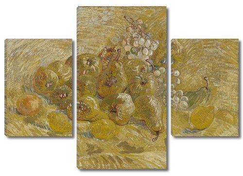Натюрморт с яблоками, грушами, лимонами и Виноградом Ван Гог