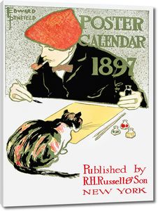 Плакат-календарь (1897)