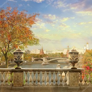 Вид на Кремль, Панорама Москвы