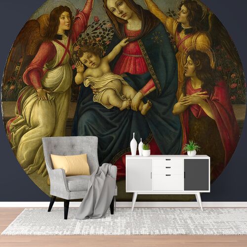 Мадонна с Младенцем со святым Иоанном и двумя ангелами 