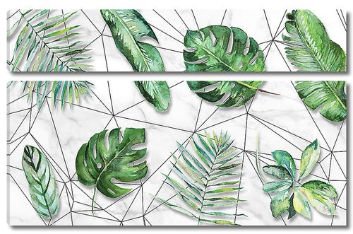 Орнамент из пальмовых листьев