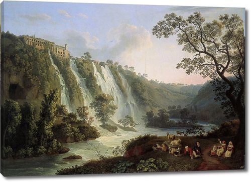 Вилла Мецената и водопады в Тиволи