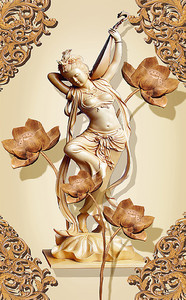 Статуэтка индийской танцовщицы