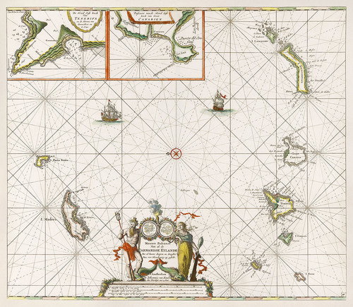 Карта Канарских островов, Ян Люйкен