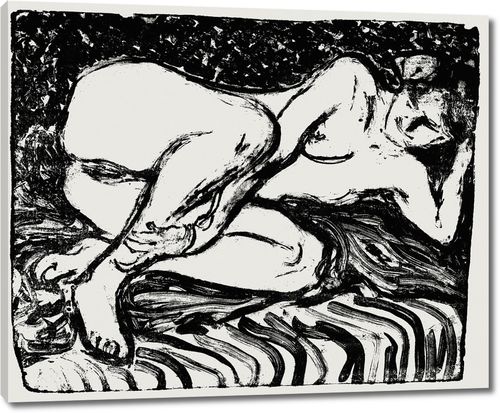 Лежащая обнаженная (1907)
