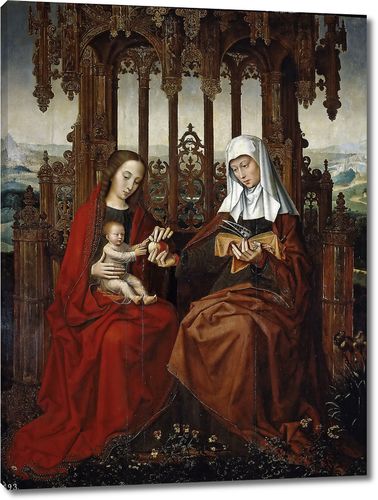 Мадонна с младенцем и святая Анна