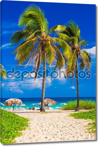 Пляж на Кубе