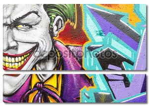 Граффити с Джокером