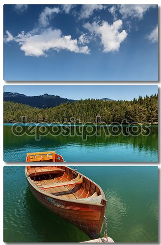 Лодки на озере