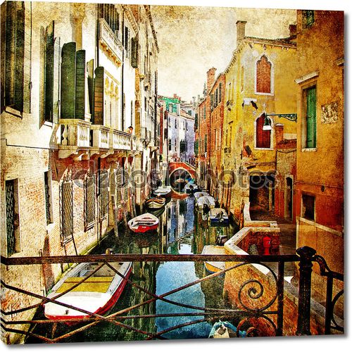 Восхитительная Венеция - произведениями искусства в стиле живописи