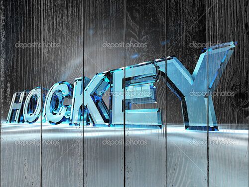 Слово Хоккей изо льда