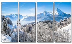 Зима в Баварских Альпах