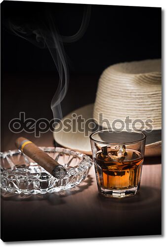 Кубинский стиль ром и сигары