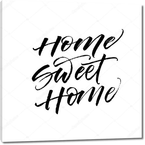 Home sweet home card.