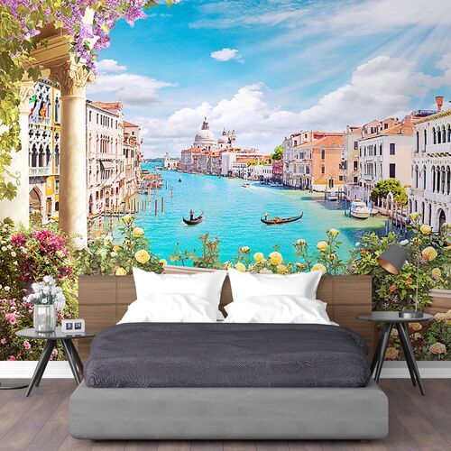 Венеция, вид с балкона