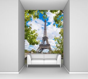 Париж, Эйфелева башня, лето