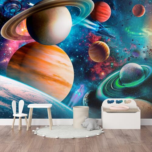 Мир цветных планет 300х250