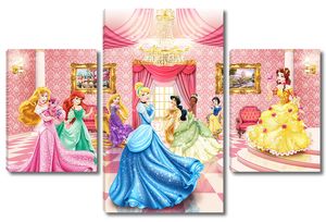 Для девочек - принцессы на балу