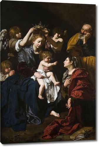 Святое семейство со святой Екатериной
