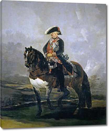 Карлос IV на коне