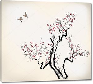 Дерево сакуры