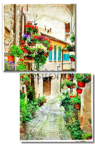 Цветочные улицы итальянского Спелло