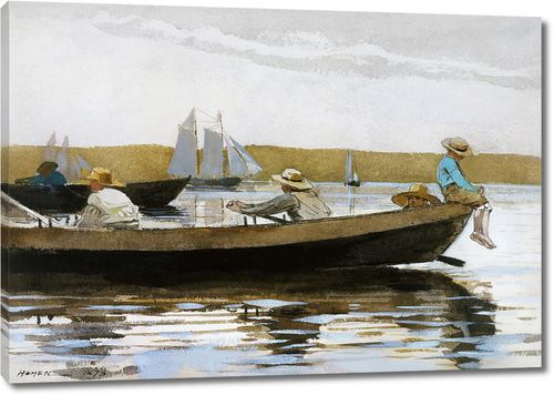Мальчики в лодке (1873)