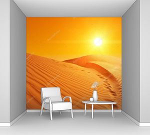 Песчаные дюны Сахары