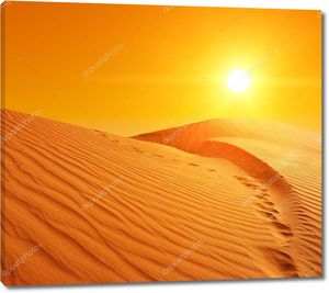 Песчаные дюны Сахары