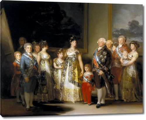 Карл IV и его семейство