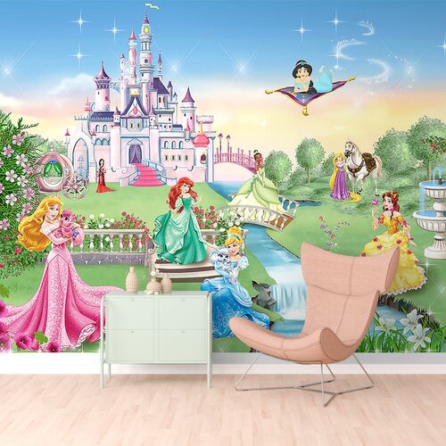 Для девочек - принцессы и замок