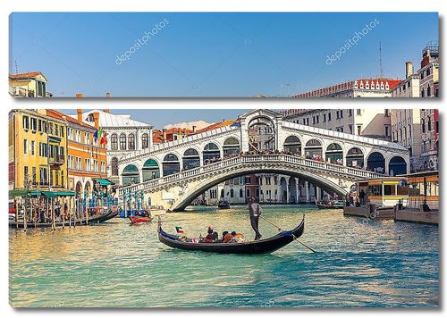 Вид на венецианский мост