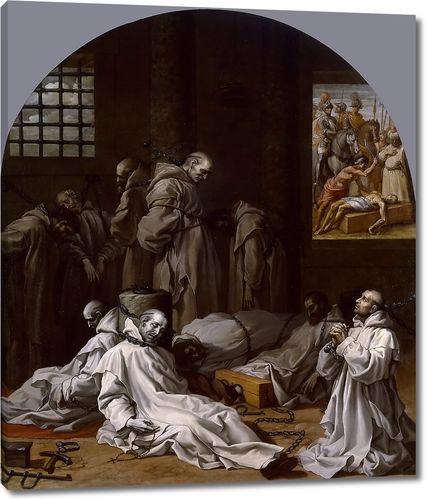 Тюремное заключение и смерть десяти членов картезианского монастыря в Лондоне