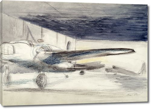 Рисунок Пола Нэша Логово бомбардировщика