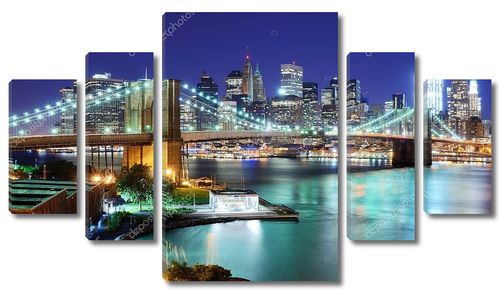Нью-Йорк Сити и Бруклинский мост