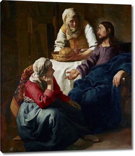 Христос в доме Марфы и Марии -