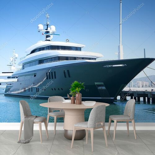 Супер яхты, пришвартованные в Гибралтаре
