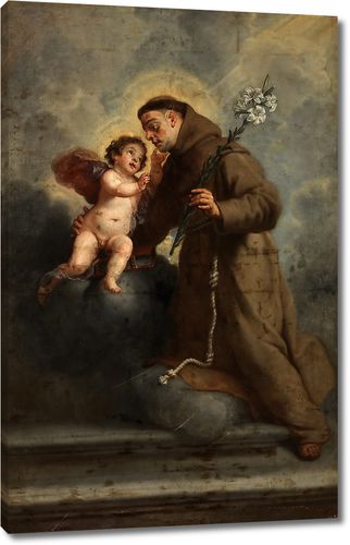 Святой Антоний Падуанский с Младенцем Христом